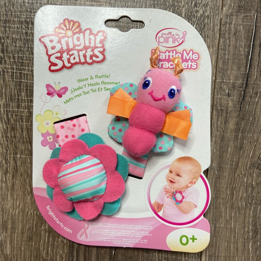 Bright Starts Rattle Me Bracelets